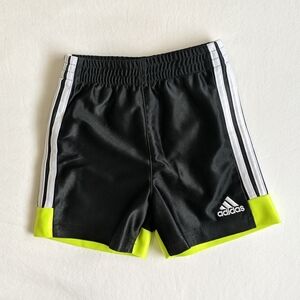 adidas athletic sporty track striped shorts 12 months baby boy